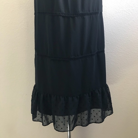 Black Ruffle Dress - Picture 4 of 4